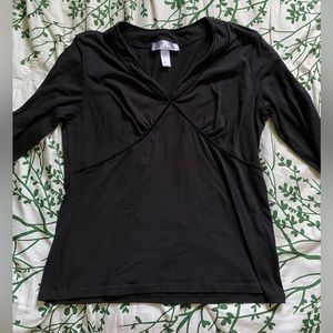 Black NINE&CO. Long sleeve size large.